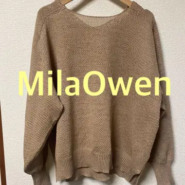 [ 오늘만 한정 가격 ] MilaOwen 워셔블 메쉬라이크 니트