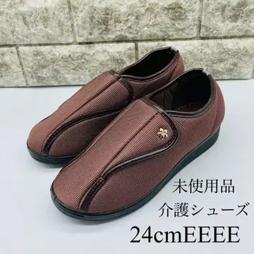 미사용품 여유로운 워킹 폭넓은 간호화 재활 24cm