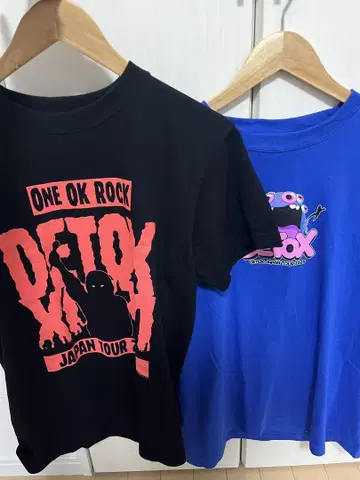 원오크 원오크록 디톡스 detox 라이브 티셔츠 한정판