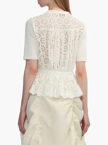 Sea New York 레이스 니트 상의