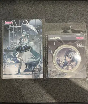 매지컬 미라이 2025 bilibili 특전 하츠네 미쿠 배지 엽서