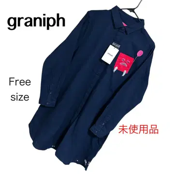 [ 미사용 ] graniph 그라니프 피그몬 셔츠 원피스 울트라맨