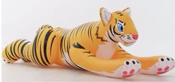 타이거 플로트 공기 비닐 풍선 튜브 레어 신제품 일본 미발매 희귀