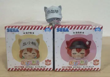 일하는 세포 피규어 (전 3종) 세트.