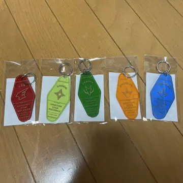 유성락맨 카프복권 5종 D상 모텔 키링 복권 컴플리트