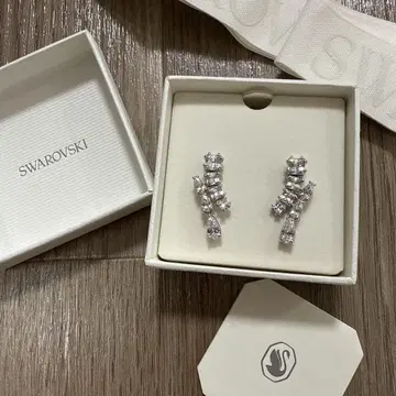 Swarovski Matrix 드롭 귀걸이