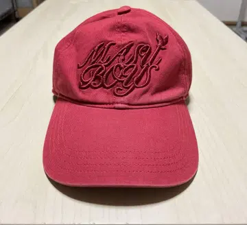 [ MASU ] MASU 캡 빨간색