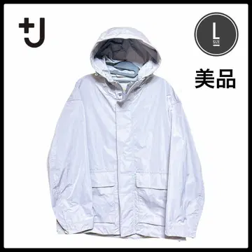 유니클로 +J 오버 사이즈 마운틴 파카 경량 발수 자켓 L
