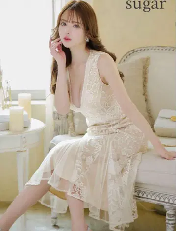 ERUKEI 전체 레이스 원피스