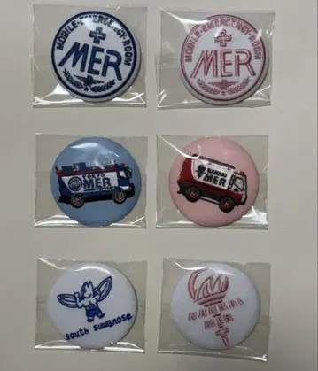 TOKYO MER~달리는 응급실~남해 미션 트레이딩 자수 캔뱃지