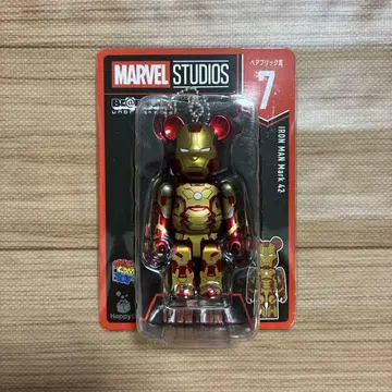 BE@RBRICK 복권 베어브릭상 7 IRON MAN Mark 42