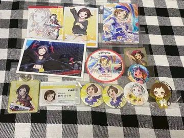 Afterglow 츠구미 캔뱃지 브로마이드 아크릴 키링 회원증