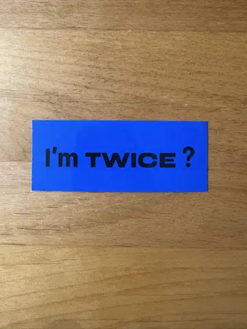 I'mdonut x TWICE 콜라보 스티커