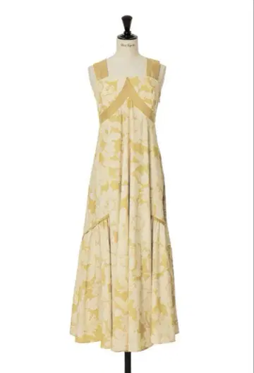 Mallorca Back Ribbon Floral Dress