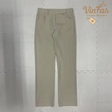 빈티지 베이지 슬랙스 팬츠 비즈니스 캐주얼 남성용