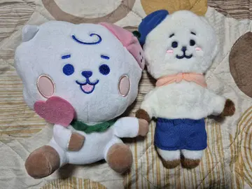 BT21 RJ 봉제 인형 2개 세트