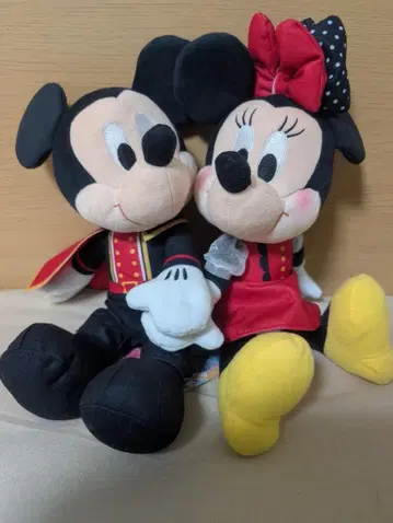 미키 & 미니 페어 봉제 인형