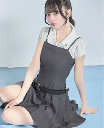 michellMacaron 미셸 마카롱 3점 set 벨트 원피스