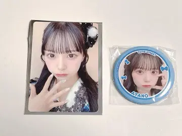 마스다 아야노 트레이딩 카드 TikTok 체크 의상 캔뱃지 세트