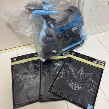 A상 메가 리자몽 X 미개봉 타월 3개 세트