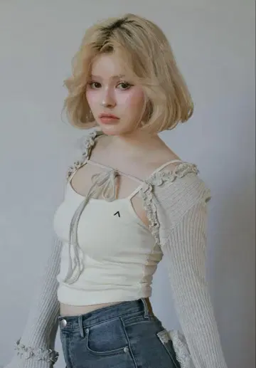 andmary Chui 세트 탑 그레이 앤드마리