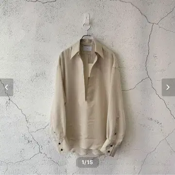 SUGARHILL 25SS 시어 스키퍼 셔츠 사이즈 2