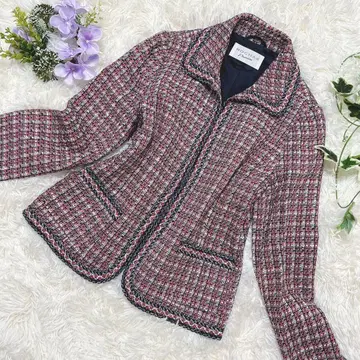 레리안 x ROCHAS 고급 트위드 자켓 9호 멀티 컬러