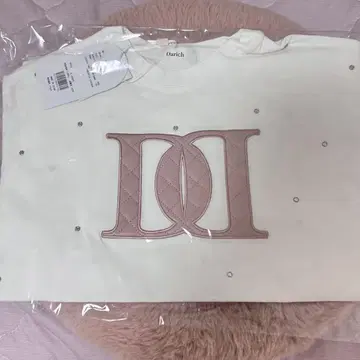 Darich 퀼팅 아플리케 비쥬 셔츠