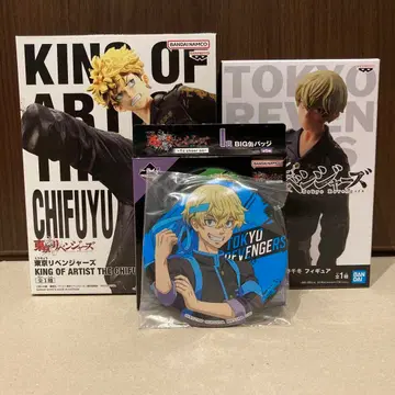 도쿄 리벤저스 마츠노 치후유 피규어, 캔뱃지 3점 묶음 판매