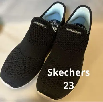 Skechers 23 블랙 스니커즈 착화감 편한 경량