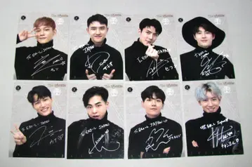 EXO The ElyXiOn FC 한정판 트레이딩 카드 8종 세트