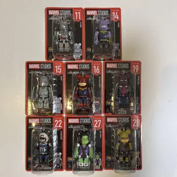 MARVEL Happy 복권 BE@RBRICK 낱개 판매 가능