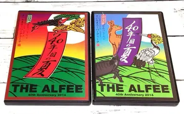 [ DVD ] THE ALFEE 40년째의 여름 DVD 팜플렛 세트