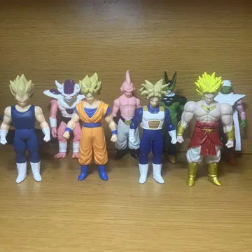 드래곤볼 피규어 8개 세트 소프트 비닐