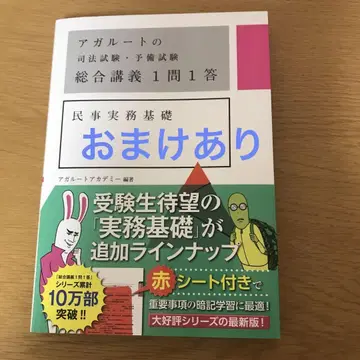 아갈루트 사법시험 예비시험 종합강의 1문1답 민사실무기초