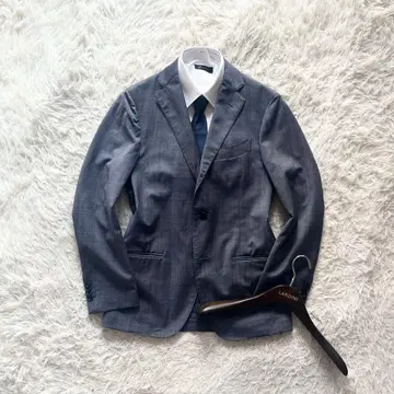 [ 새상품급 ] LARDINI 네이비 울 자켓 사이즈 46