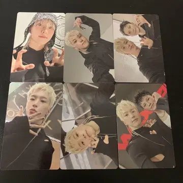 HOSHI WOOZI 호시 BEAM CD 봉입 6장 세트 트레이딩 카드