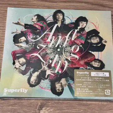 새상품 초회 프레스반 Superfly Amazing CD