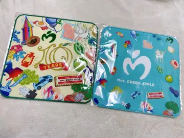 미세스 GREEN APPLE 손수건 2장 세트 미세스 팝업