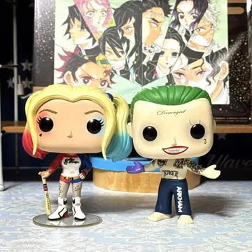 Funko pop! 할리 퀸 & 조커 팝 피규어 세트
