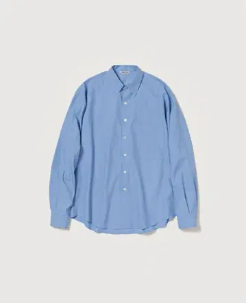AURALEE 25SS WASHED FINX TWILL BIG SHIRT