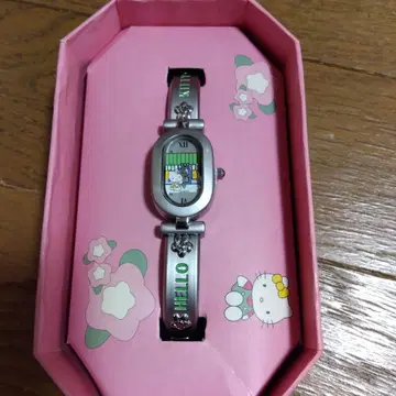 헬로키티 손목시계 실버