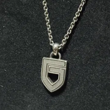 [ GARNI ] 가르니 로고 G 목걸이 45cm SILVER