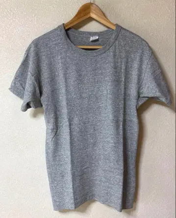 Champion 80년대 트리코 태그 무지 무봉제 티셔츠