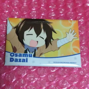 문호 스트레이독스 완! 스퀘어 캔뱃지 다자이 오사무