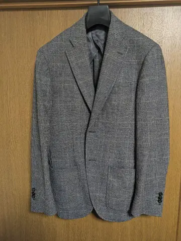 Hilton 블루 그레이 테일러드 자켓 호시바 토가 aoure