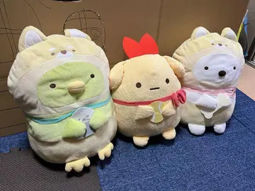 스미코구라시 [강아지와 강아지 놀이] XL 봉제 인형 3세트