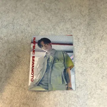 사와모토 나츠키 트레이딩 카드(mv반)