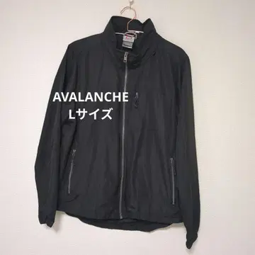 아발란치 블랙 나일론 자켓 블루종 L 사이즈 아웃도어
