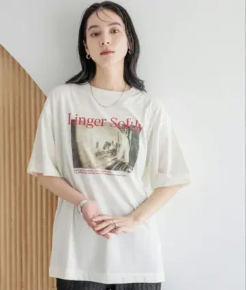 LOWRYS FARM 사진 TEE 아이보리